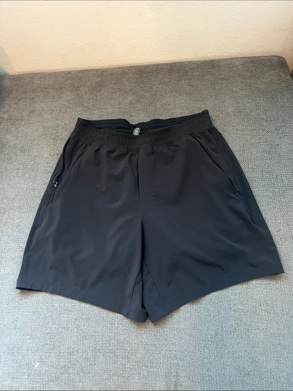 lululemon athletica Men's Black Athletic Shorts - Quick-Dry Workout Wear